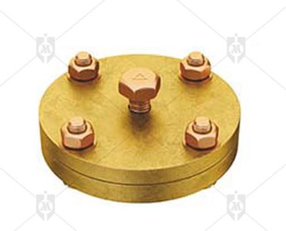 UMI Products Brass Plate Test Clamp, For Easy To Fit, Compact Size, Perfect Shape, Color : Golden