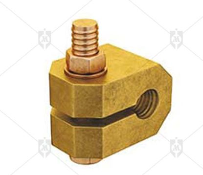 UMI Products Polished Brass Split Connector Clamp, For Compact Size, Color : Golden