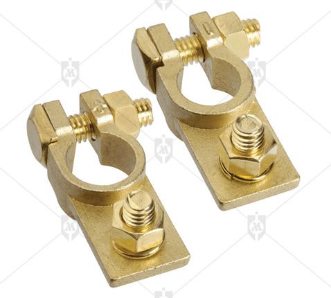 BT 23 Flat Brass Battery Terminals, Feature : Durable