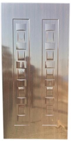 PVC Door Skin, Color : Brown