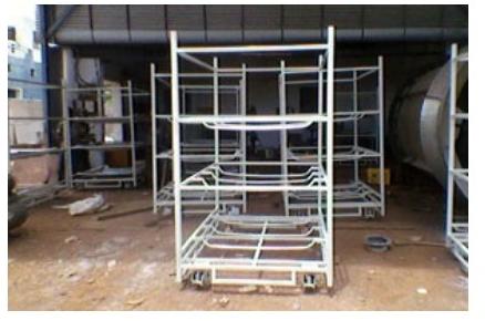 Mild Steel Trolley, Capacity : 200 Kg