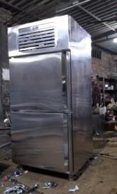 SS Two Door Vertical Refrigerator, Feature : Bullet Foot