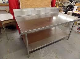 Polished SS Work Tables