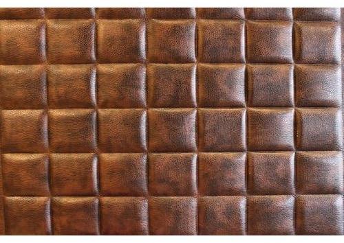 Leather Wall Panel, Color : Brown