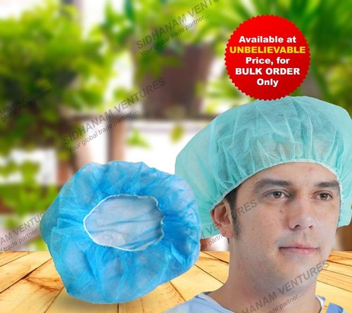 Non Woven Surgical Cap, Size : 14*63 CM