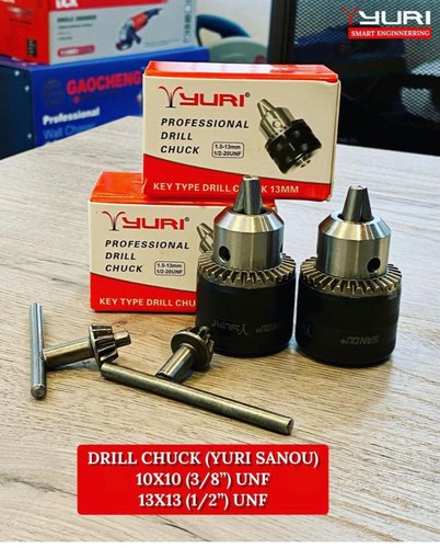 SS Mini Drill Chuck, Color : WHITE BLACK