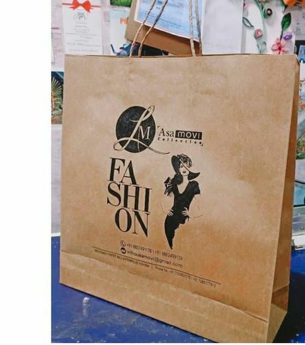 Printed Paper Bags, Style : Handled