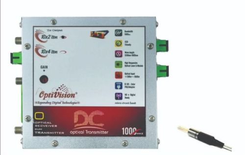 DC Optical Transmitter 10 Dbm X 2