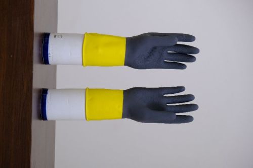 Latex Shuklaz Garbage Hand Gloves, For Home, Hospital, Laboratory, Length : 10-15 Inches