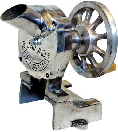 Javvad Aluminium Almond Cutter, Color : Silver