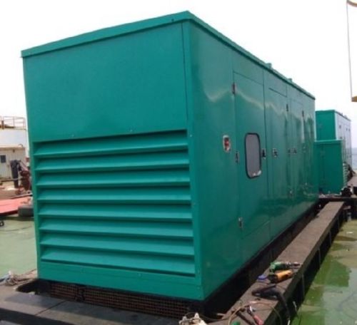 Rectangular Powder Coated Metal Genset Canopy, Size : Large