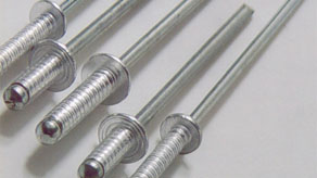 Metal Grooved Blind Rivets, For Industrial, Color : Grey