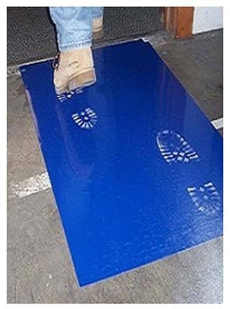 Plain Sticky Floor Mats, Size : 24 X 36 Inch