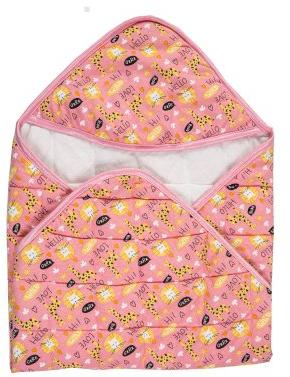 Cotton Quilted Baby Wrap, Size : 32*32 Cm