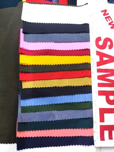 Polyester Lycra Fabric, Packaging Type : Multicolor for Garments
