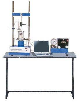 Electric Triaxial Testing Apparatus, For Laboratory, Voltage : 220V