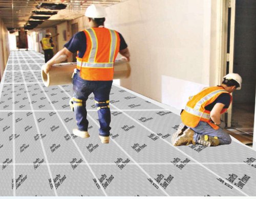 Plain Aerolam Plastic Floor Guard, Size : 6 X 4 Feet