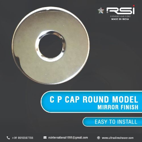 CP FLANGE ROUND JAQUAR TYPE(MIRROR), Size : 3 INCH