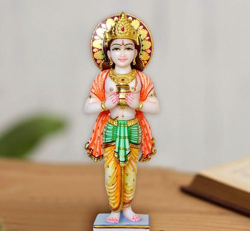 Marble Kuber Ji Statue, For Worship, Pattern : Printed