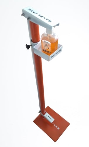 Sortimac Mild Steel Sanitizer Dispenser Stand