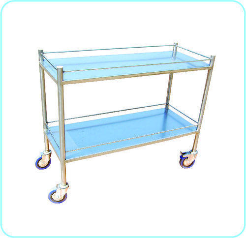 Stainless Steel SS Instruments Trolley