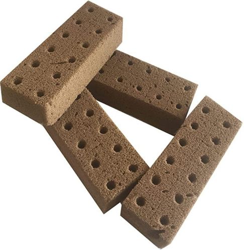 Hydroponic Grow Cubes, Shape : Rectangular, Packaging Type : Brown