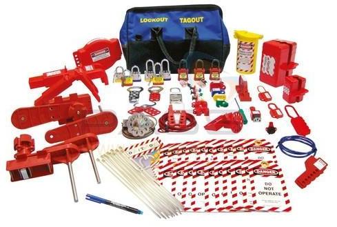 Lockout Kit, Color : Blue, Red Black, Green, Yellow, Red, Red Yellow