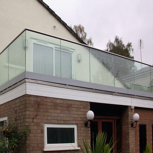 Glass Balcony Railing, Design : Panel