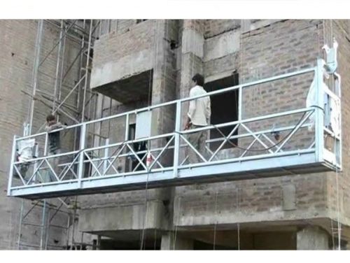 Mild Steel Rope Suspended Platform Rental, For Construction, Feature : Good Quality