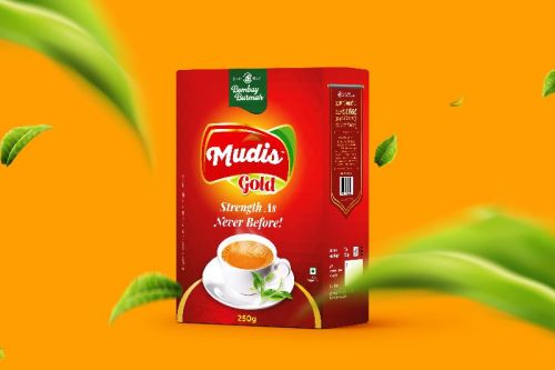 250g Mudis Gold Tea, Certification : FSSAI Certified