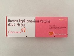 Cervarix Vaccine, For Hospital, Packaging Type : Box