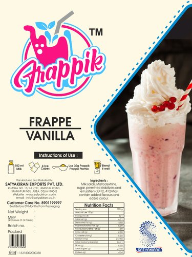 Frappik Vanilla Frappe Premix