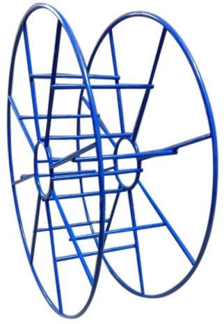 Mild Steel Wire Basket Spool, Color : Deep Blue