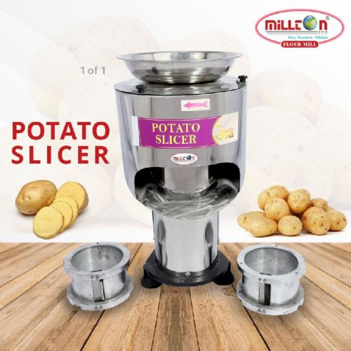 Mild Steel Potato Slicer Machine