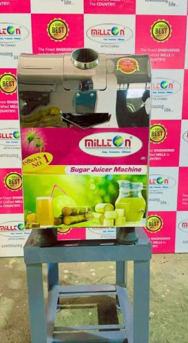 MILLTON Semi Automatic Electric Sugarcane Juice Machine, Voltage : 230V