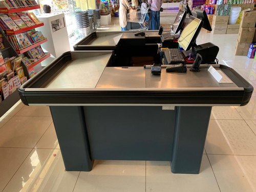 Stainless Steel Cash Desk Counter