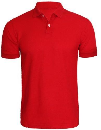 Plain Cotton Men Polo T-Shirt, Size : XL