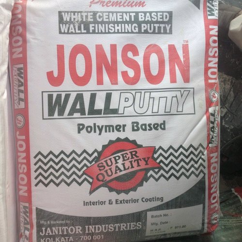 20kg Jonson Wall Putty, Feature : Long Shelf Life, Super Smooth Finish, Unmatched Quality, Weather Proof