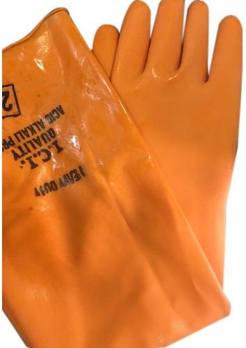 Rubber Hand Gloves, Packaging Type : Orange