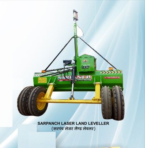 Color Coated Iron Sarpanch Laser Land Leveller, For Agriculture, Feature : Corrosion Resistant, Easy To Operate