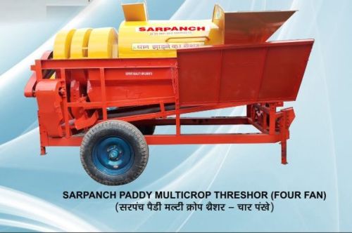 Sarpanch Paddy Multi Crop Thresher, For Agriculture Purpose