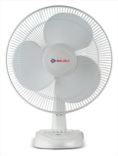 Bajaj Table Fan, Color : White