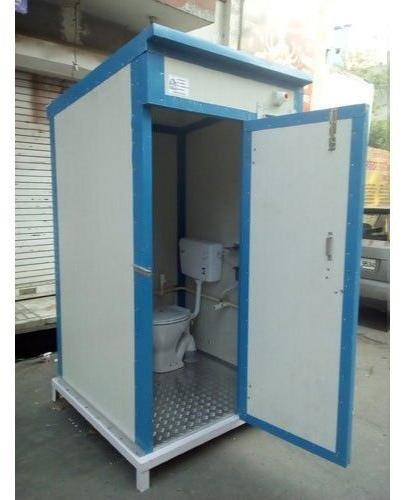 Color Coated FRP Portable Toilet, Size : 4 X 6 Ft