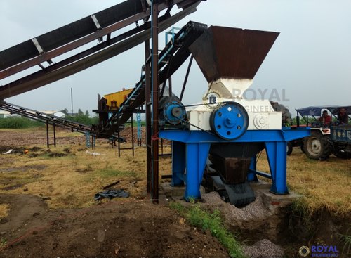 Double Roller Crusher Machine