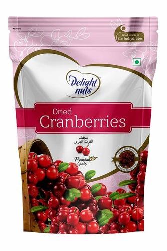 Delight Nuts Dried Cranberries, Packaging Size : 200gm  