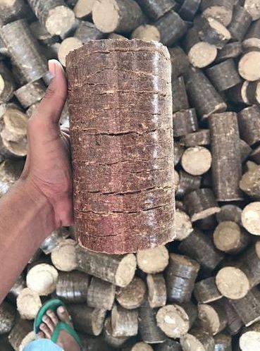 Industrial Agro Waste Briquettes, Color : Brown