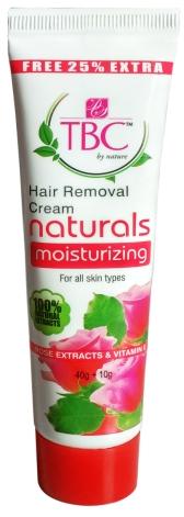 Naturals Moisturizing Rose Hair Removal Cream