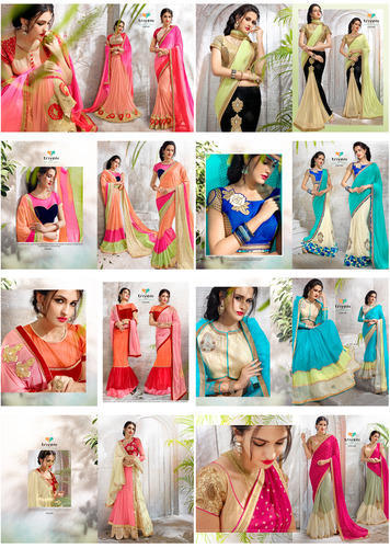 Zari Border Saree, Occasion : Festival