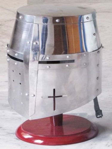 Stainless Steel and Brass Cross Armor Diving Helmet