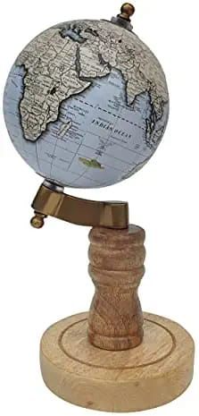 AGSWGL-4 Brass Antique World Globe, Feature : Attractive Look, Rust Proof